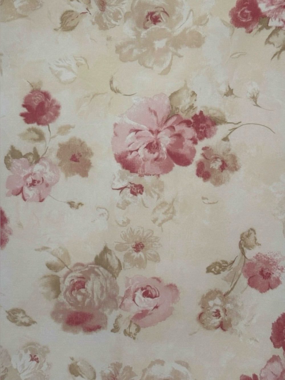 Vintage Kravet Blush  Rose Cotton Fabric